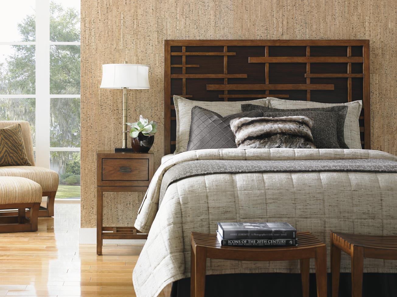 Tommy Bahamas Bedroom Furniture / Tommy Bahama Home Kilimanjaro Barcelona Panel Customizable